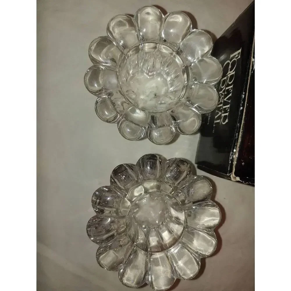 Forever Crystal Set Of 2 Candle/Votive Holders Style #315160